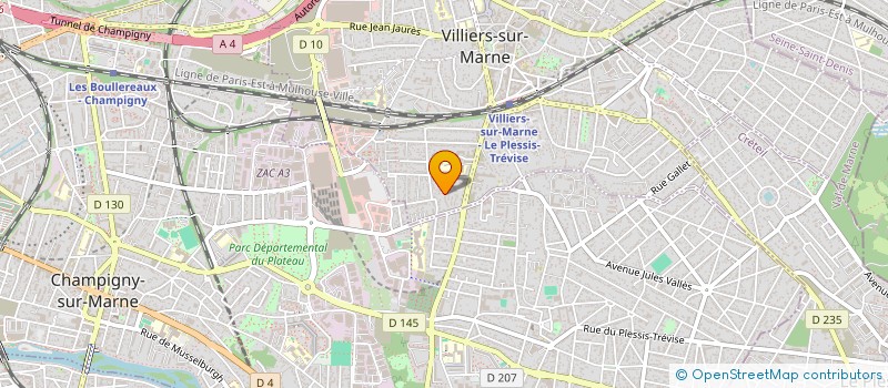 localisation de l'entreprise SARL-VITEK à VILLIERS-SUR-MARNE