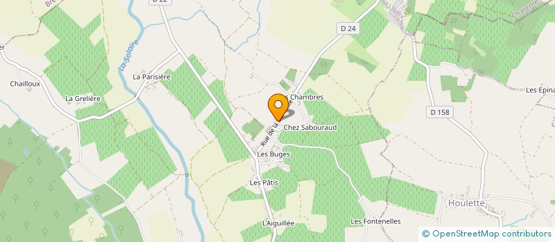localisation de l'entreprise SARL VITI PARCA à SAINTE-SEVERE