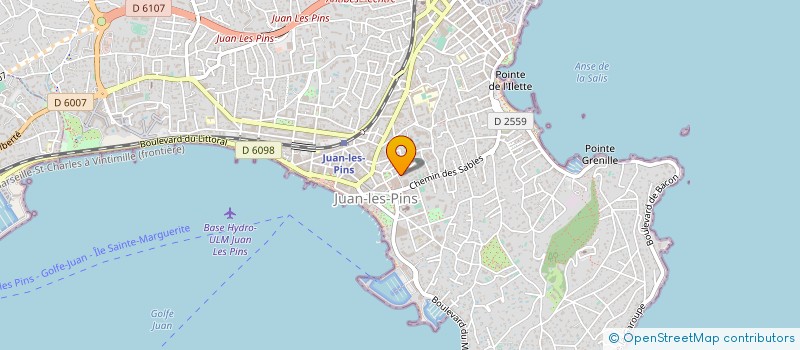 localisation de l'entreprise SARL VITNET à ANTIBES