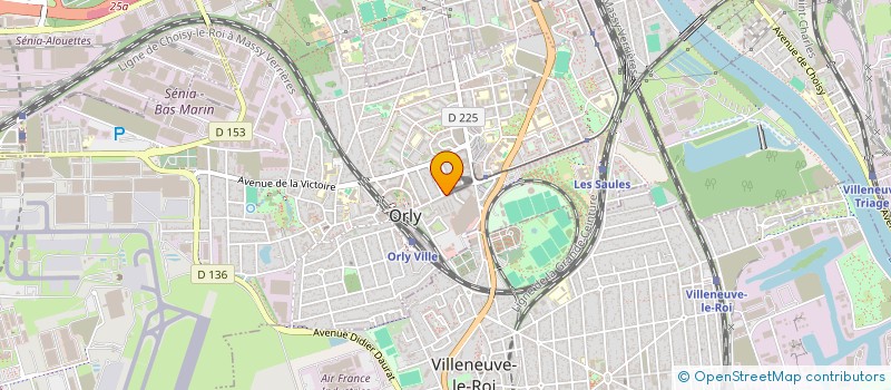 localisation de l'entreprise SARL VITO SECURITE PRIVEE  ORLY