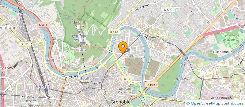 localisation de l'entreprise SARL VITON à GRENOBLE