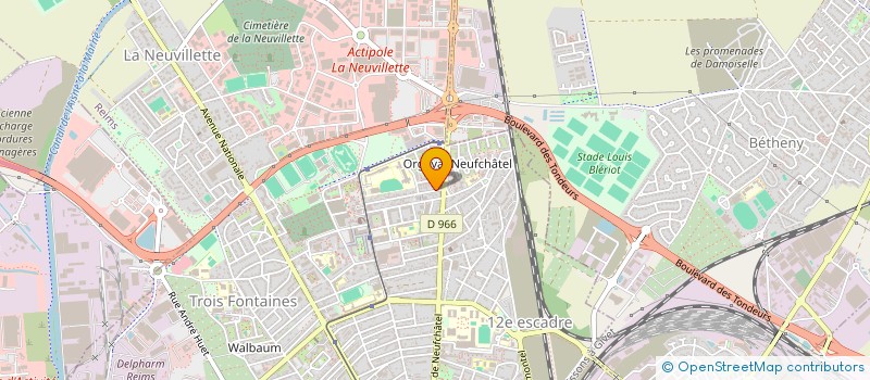 localisation de l'entreprise SARL VITOUX à REIMS