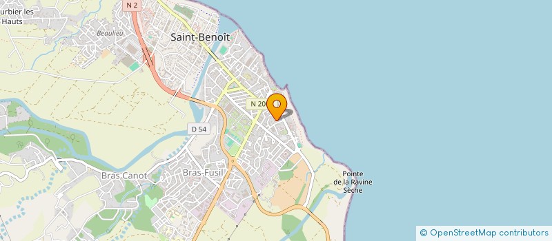 localisation de l'entreprise SARL VITRY CONSTRUCTIONS à SAINT-BENOIT