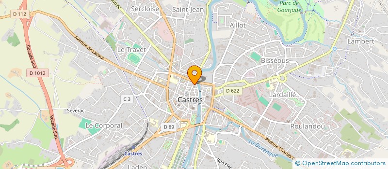 localisation de l'entreprise SARL VITTON à CASTRES