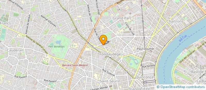 localisation de l'entreprise SARL VIVA à BORDEAUX