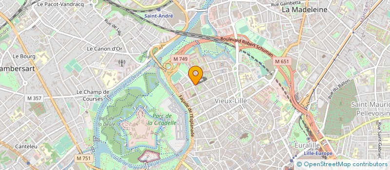 localisation de l'entreprise SARL VIVA EXPANSION à LILLE