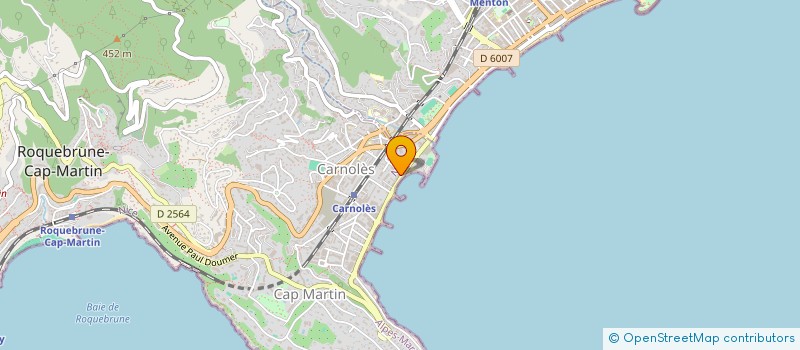 localisation de l'entreprise SARL VIVA LA MAMMA à ROQUEBRUNE-CAP-MARTIN