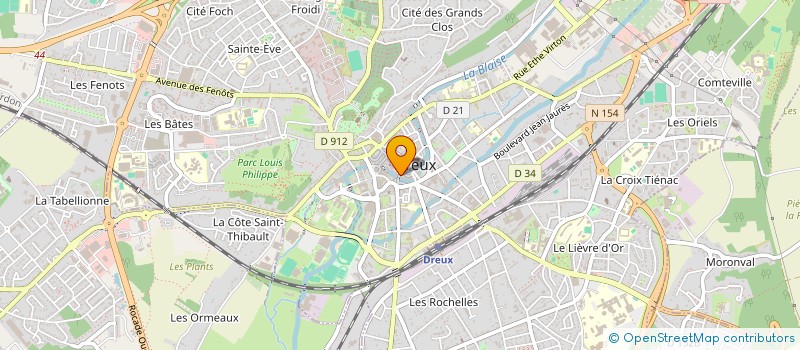 localisation de l'entreprise SARL VIVATEL à DREUX