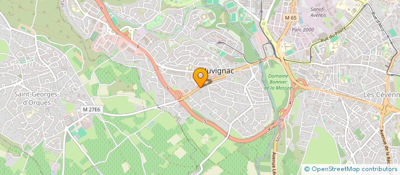 localisation de l'entreprise SARL VIVELOR à JUVIGNAC