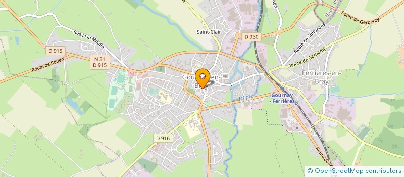 localisation de l'entreprise SARL VIVET à GOURNAY-EN-BRAY