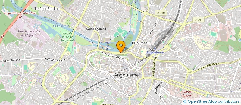 localisation de l'entreprise SARL VIVI à ANGOULEME