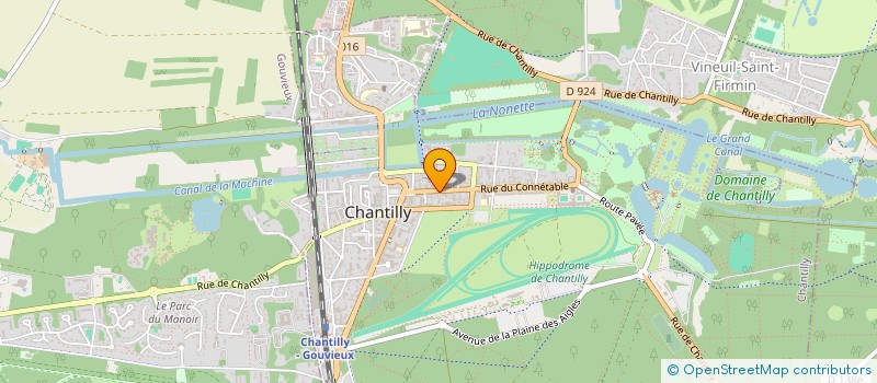 localisation de l'entreprise SARL VIVIEZ à CHANTILLY