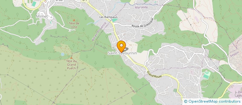 localisation de l'entreprise SARL VIVRE A L'OUSTAU à SAINT-SAVOURNIN