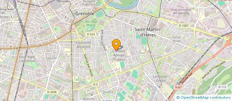 localisation de l'entreprise SARL VIZZA INTERNATIONALE LOGISTIC EXPRESS à GRENOBLE