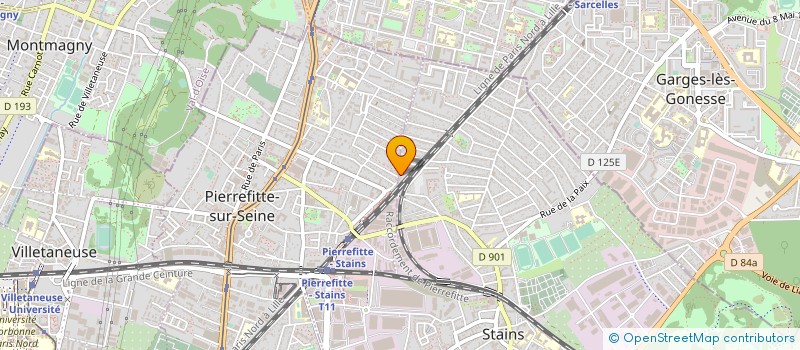localisation de l'entreprise SARL VJ SERVICES à STAINS