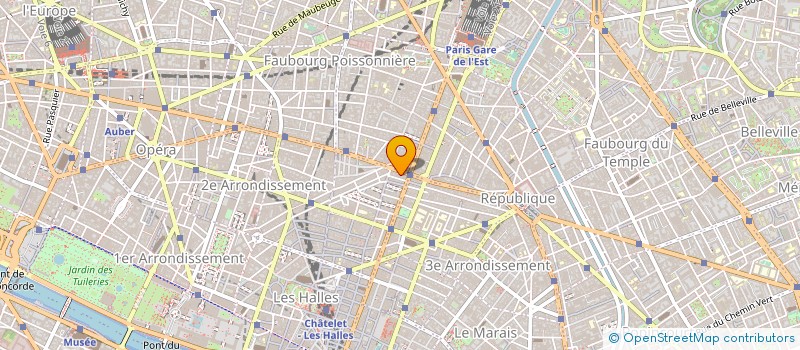 localisation de l'entreprise SARL VM à PARIS