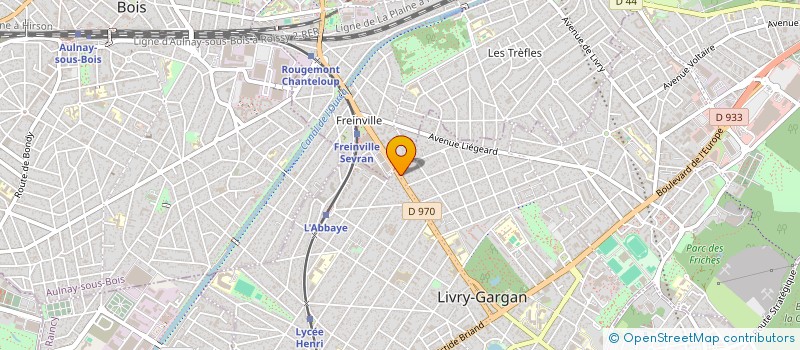 localisation de l'entreprise SARL VM à LIVRY-GARGAN