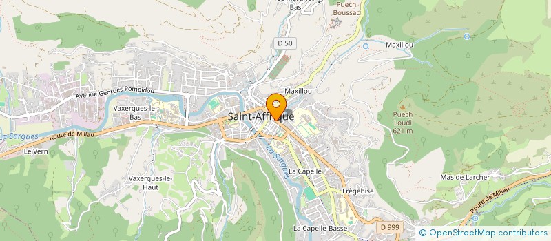 localisation de l'entreprise SARL VM CHARME à SAINT-AFFRIQUE
