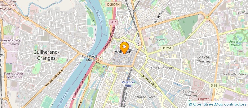 localisation de l'entreprise SARL VMJ COLLIER à VALENCE