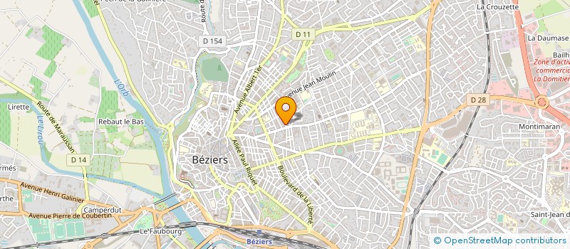 localisation de l'entreprise SARL VN 2L à BEZIERS