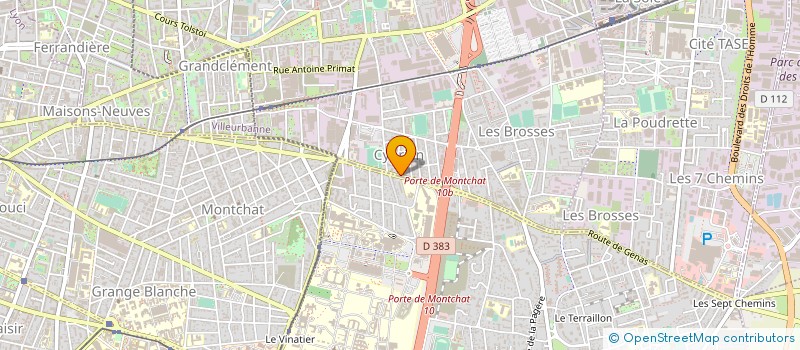 localisation de l'entreprise SARL VN  VILLEURBANNE