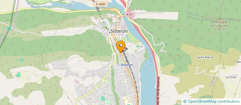 localisation de l'entreprise SARL VO2 CYCLES ET TRAINING à SISTERON
