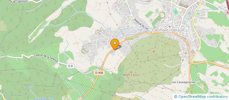 localisation de l'entreprise SARL VOC 34 à CLERMONT-L'HERAULT