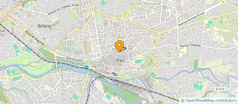 localisation de l'entreprise SARL VOG à PAU