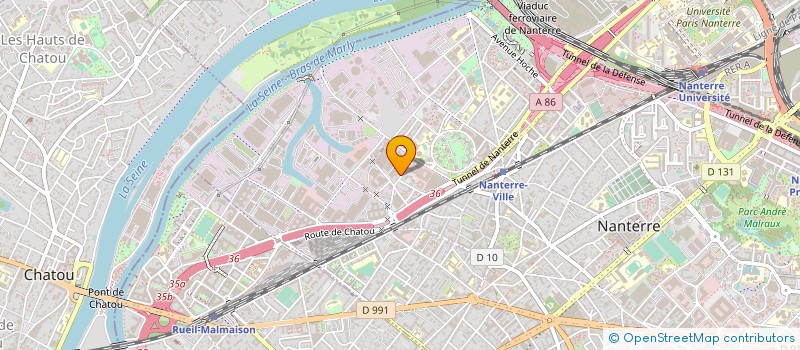 localisation de l'entreprise SARL VOGT INDUSTRIE  NANTERRE