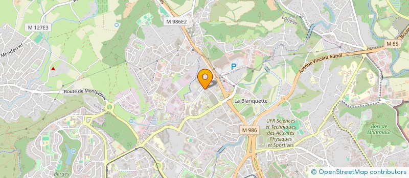 localisation de l'entreprise SARL VOIE DU SUD à MONTPELLIER