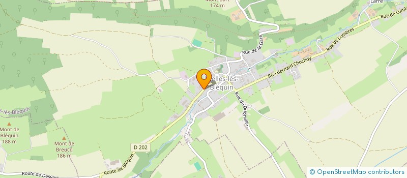 localisation de l'entreprise SARL VOLAILLE DU HAUT PAYS  NIELLES-LES-BLEQUIN