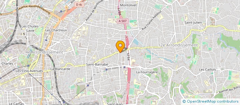 localisation de l'entreprise SARL VOLAILLES ET VIANDES à MARSEILLE