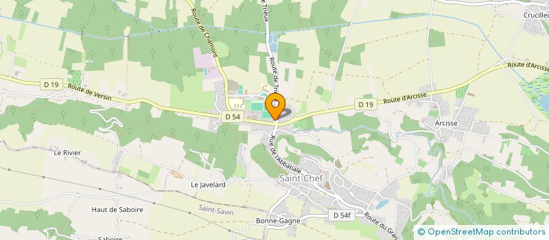 localisation de l'entreprise SARL VOLCA  SAINT-CHEF