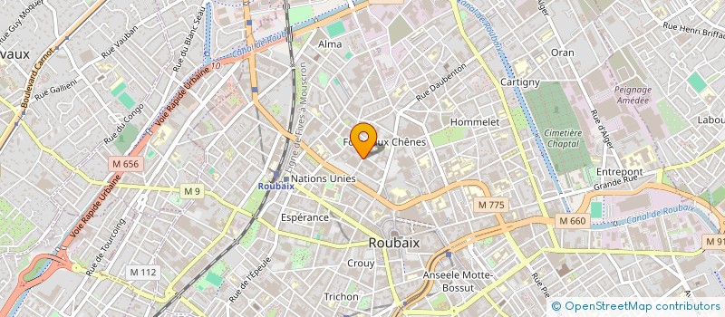 localisation de l'entreprise SARL VOLCKAERT RENOV à ROUBAIX