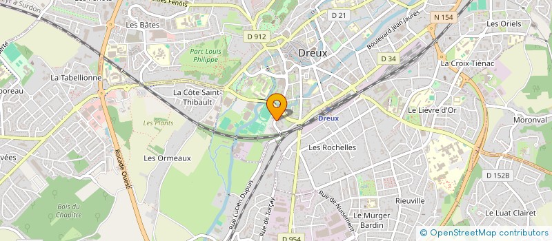localisation de l'entreprise SARL VOLIERES ET AQUARIUMS 28 à DREUX