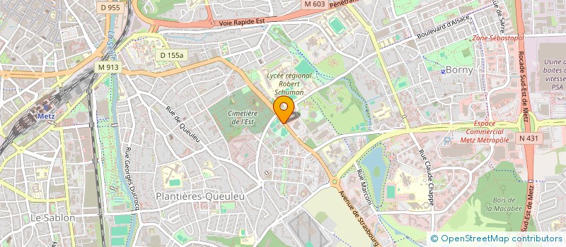 localisation de l'entreprise SARL VOLKEN à METZ