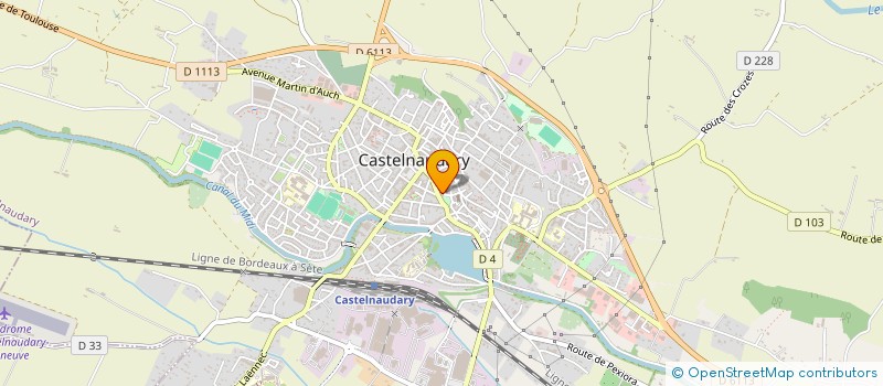 localisation de l'entreprise SARL VOYAGES & CULTURES à CASTELNAUDARY