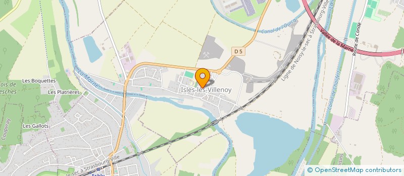 localisation de l'entreprise SARL VOYEUX  ISLES-LES-VILLENOY