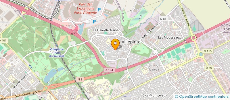 localisation de l'entreprise SARL VPS VOTRE PARTENAIRE SERVICE à VILLEPINTE