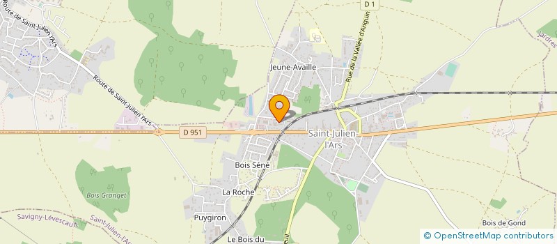 localisation de l'entreprise SARL VRIET ET FILS à SAINT JULIEN L'ARS