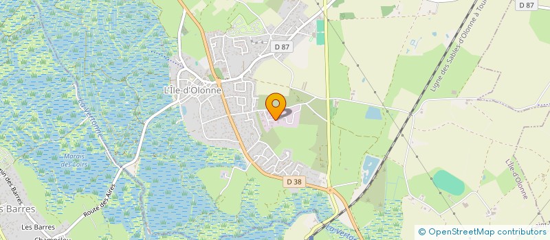 localisation de l'entreprise SARL VRIGNON MATHIEU  L'ILE-D'OLONNE