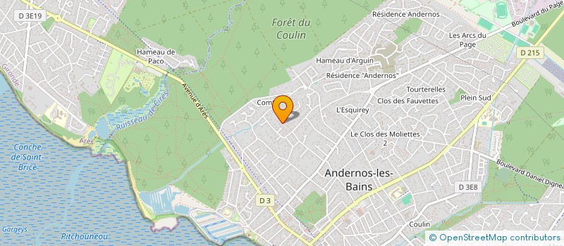 localisation de l'entreprise SARL VROOM  ANDERNOS-LES-BAINS