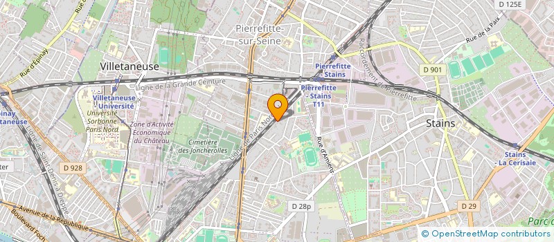 localisation de l'entreprise SARL VS EXPORT ET IMPORT à PIERREFITTE-SUR-SEINE