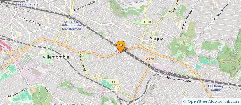 localisation de l'entreprise SARL VSR ALIMENTATION ET EXOTIQUE à GAGNY