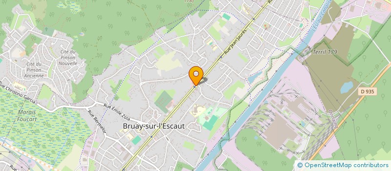 localisation de l'entreprise SARL VTSI  BRUAY-SUR-L'ESCAUT