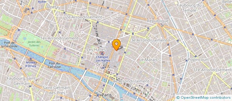 localisation de l'entreprise SARL VUJIC ART BRUT  PARIS