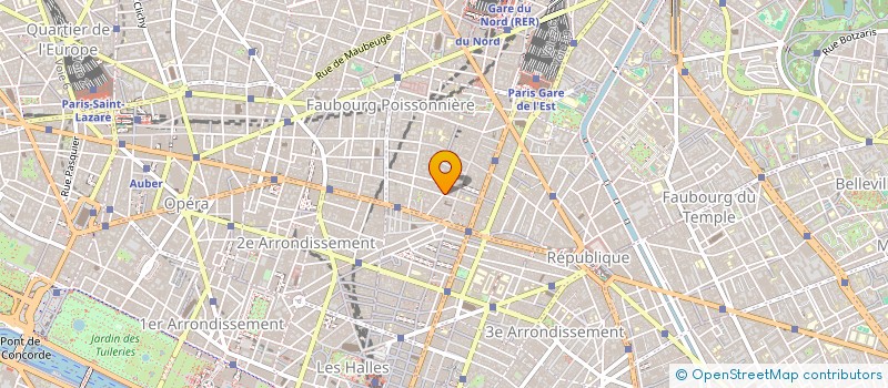 localisation de l'entreprise SARL VUKOSAVLJEVIC  PARIS