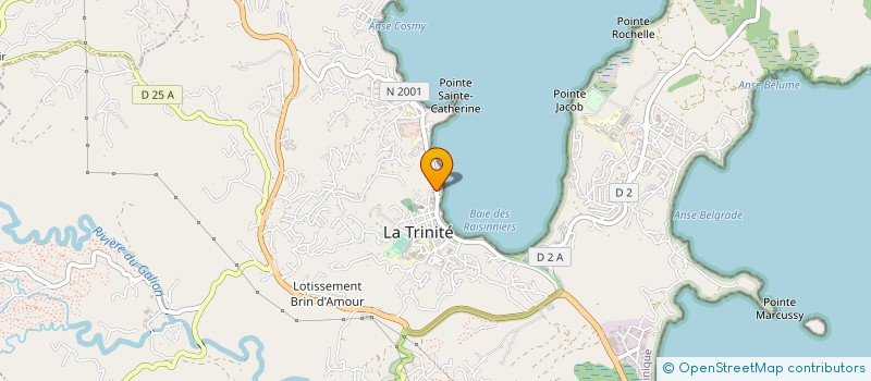 localisation de l'entreprise SARL VULCAIN à LA TRINITE
