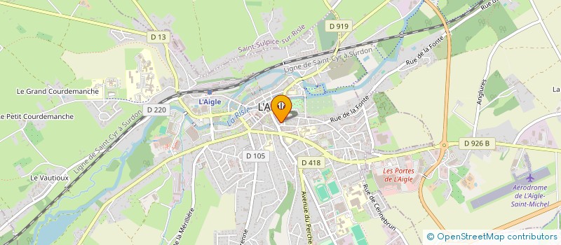 localisation de l'entreprise SARL VVS à L'AIGLE