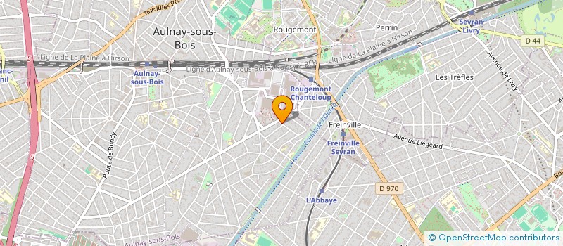 localisation de l'entreprise SARL W 2 LOGISTIQUES  AULNAY-SOUS-BOIS